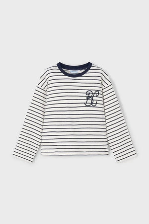 Blusa de manga larga de algodón Mayoral