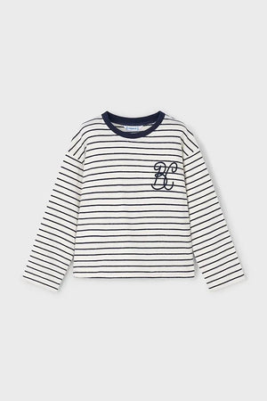 Blusa de manga larga de algodón Mayoral