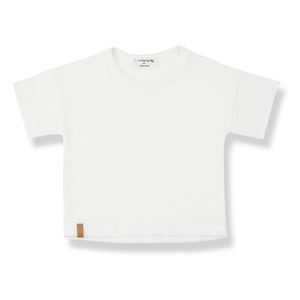 1+ en la familia - Camiseta de lino Ermadas | Blanco