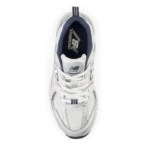 New Balance - Zapatillas Deportivas de Encaje Elástico 530 | Satén blanco