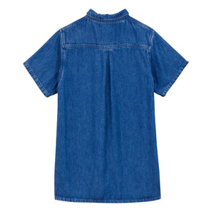 a.p - Vestido de mezclilla blanqueado | Mezclilla blanqueada