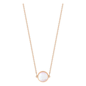 Ginette NY - Collar Disc Mini Ever | Nácar rosa