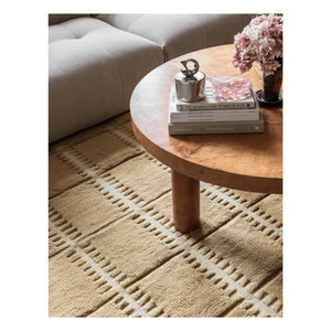 Layered - Alfombra de lana Lilly | Mostaza