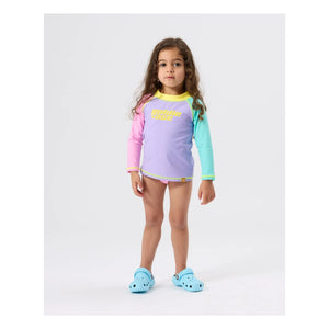 Goldie + Ace - Camiseta de baño con protección UV Paradise | Malva