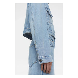 Closed - Kutu Kesim Jean Ceket | Açık Mavi
