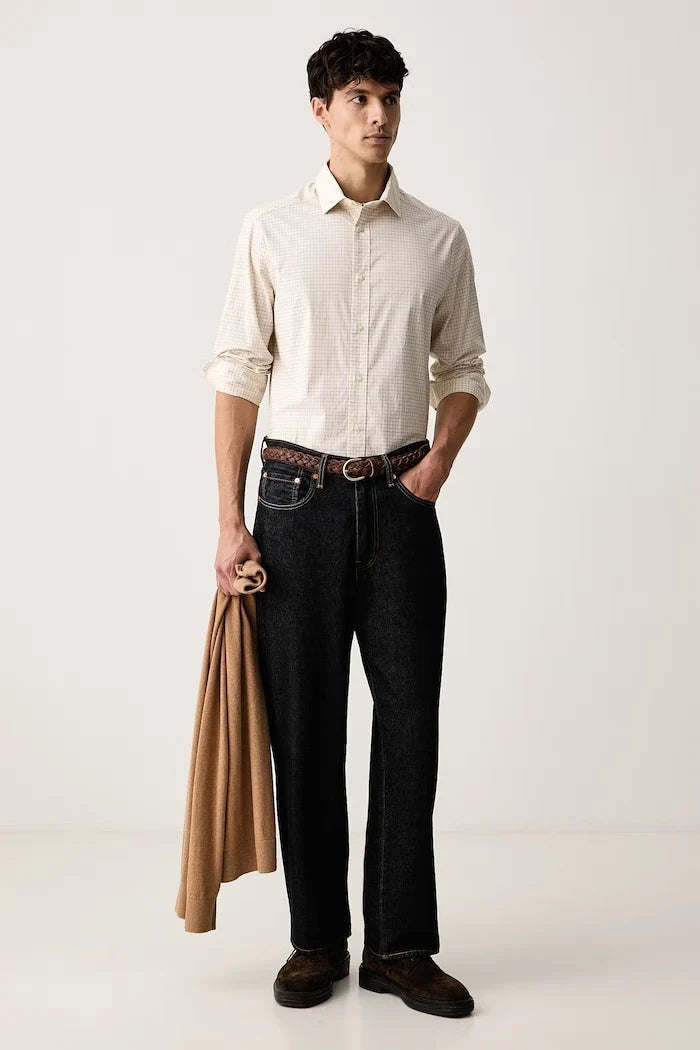 Camisa de hombre Barbour Ashefield de algodón y elastano