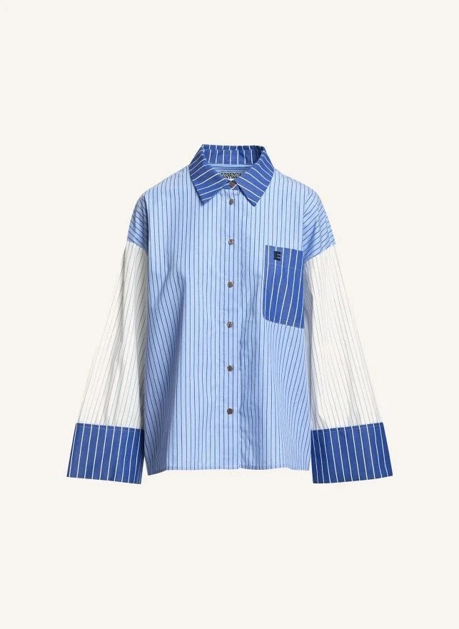 Essentiel Antwerp - Kovid Mix Camisa | Azul