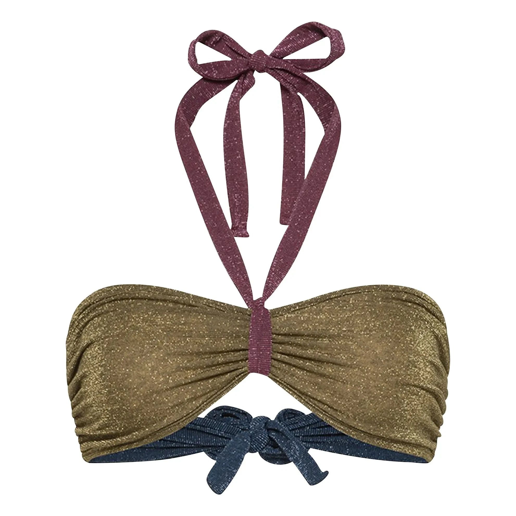 Momoni - Ola Camisa Top | Bronce