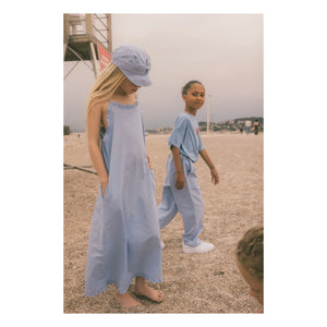 We Are Kids - Vestido de algodón orgánico Diane | Celeste
