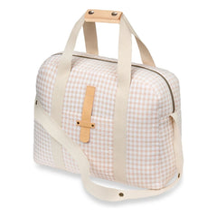 1+ in the family - Bolsa de Maternidad Vichy | Beige rosa
