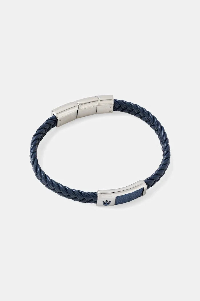Pulsera de cuero para hombre MASERATI RECYCLED LEATHER
