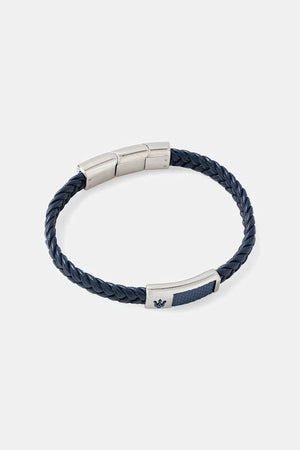 Pulsera de cuero para hombre MASERATI RECYCLED LEATHER