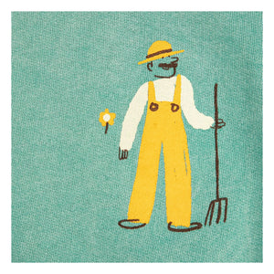 Bobo Choses - Sudadera Farm de Algodón Orgánico | Verde