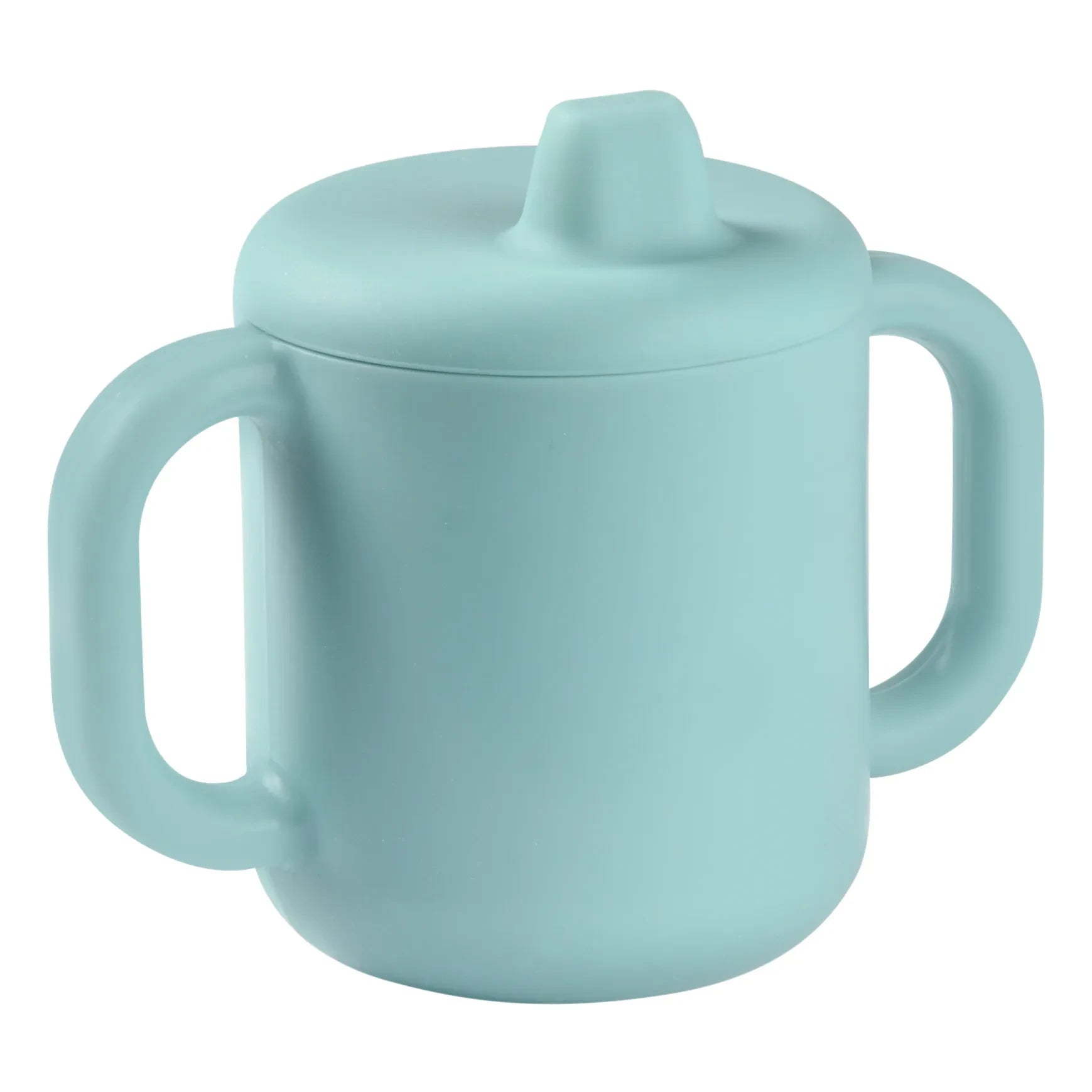 Béaba - Vaso de aprendizaje de silicona | Azul