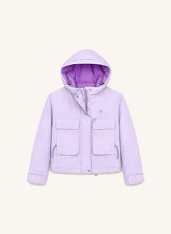 Töastie - Impermeable, Chaqueta Con Forro De Fibra Reciclada | Lila
