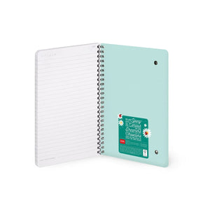 Legami - A5 Çizgili Sert Kapaklı Resimli Defter - Uğur Böceği - Spiralli