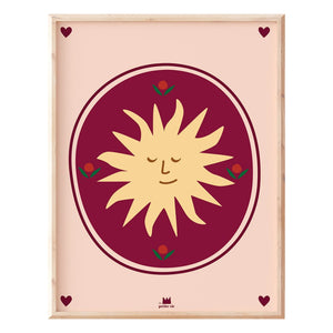 Ma petite vie - Soleil Totem póster | Beige