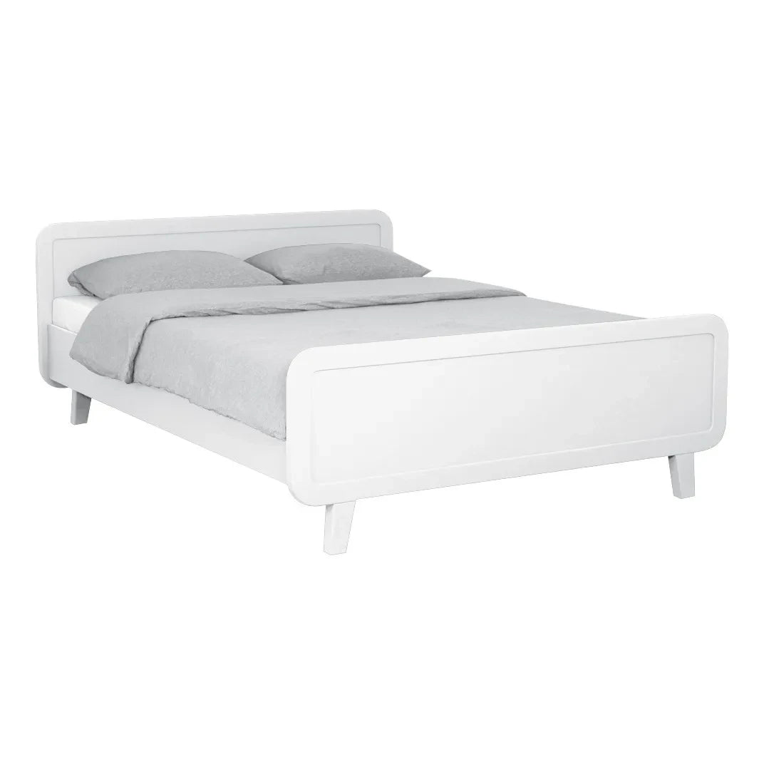 Laurette - Cama Redonda 140x200cm | Blanca