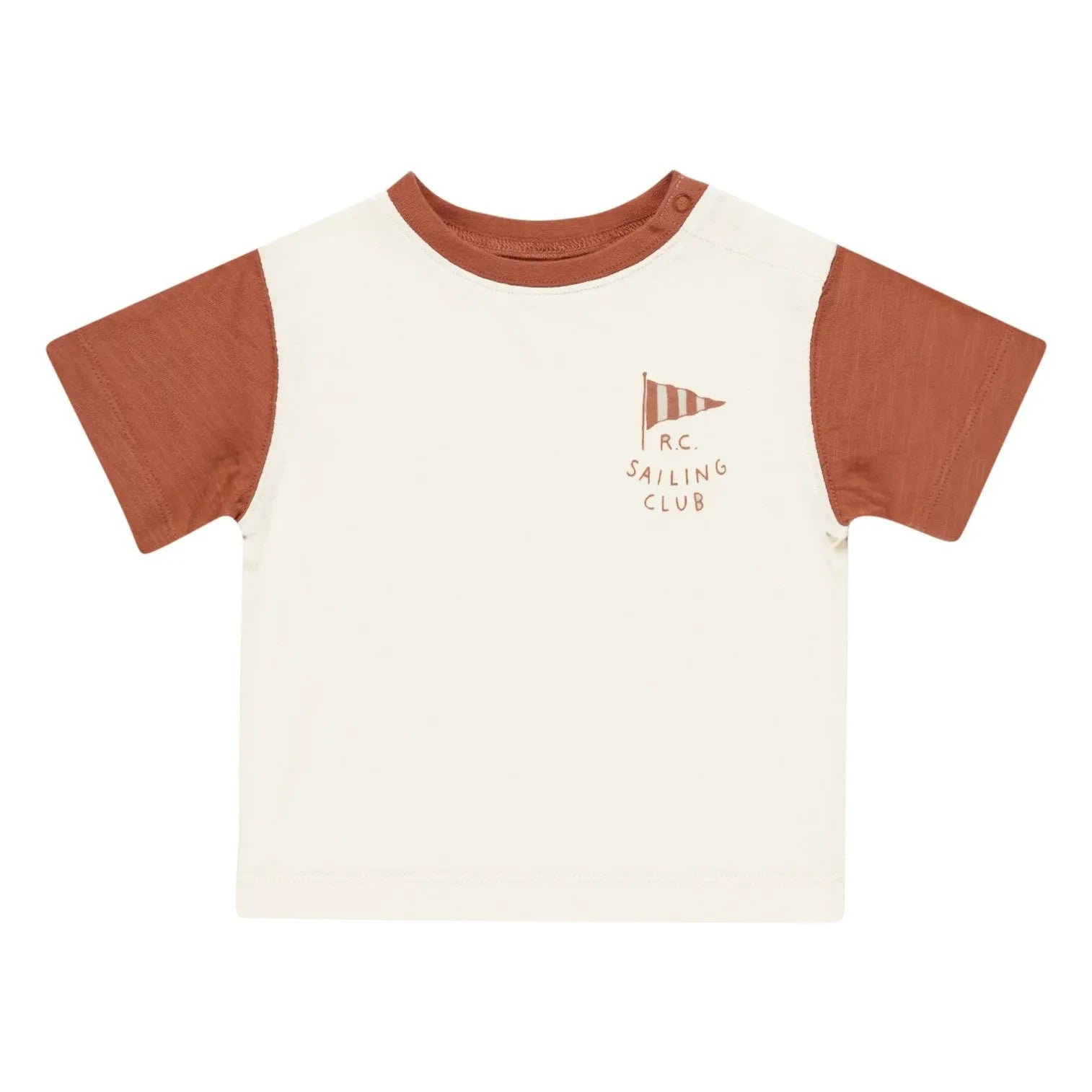 Rylee + Cru - Camiseta Bateau | Marfil