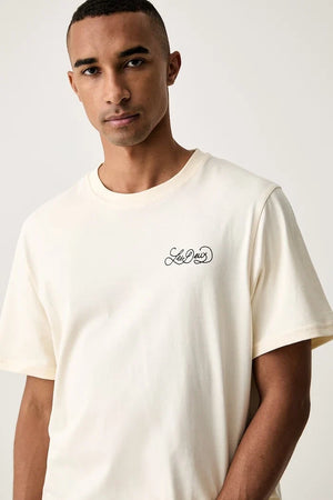 Camiseta de algodón para hombre Les Deux Orchard