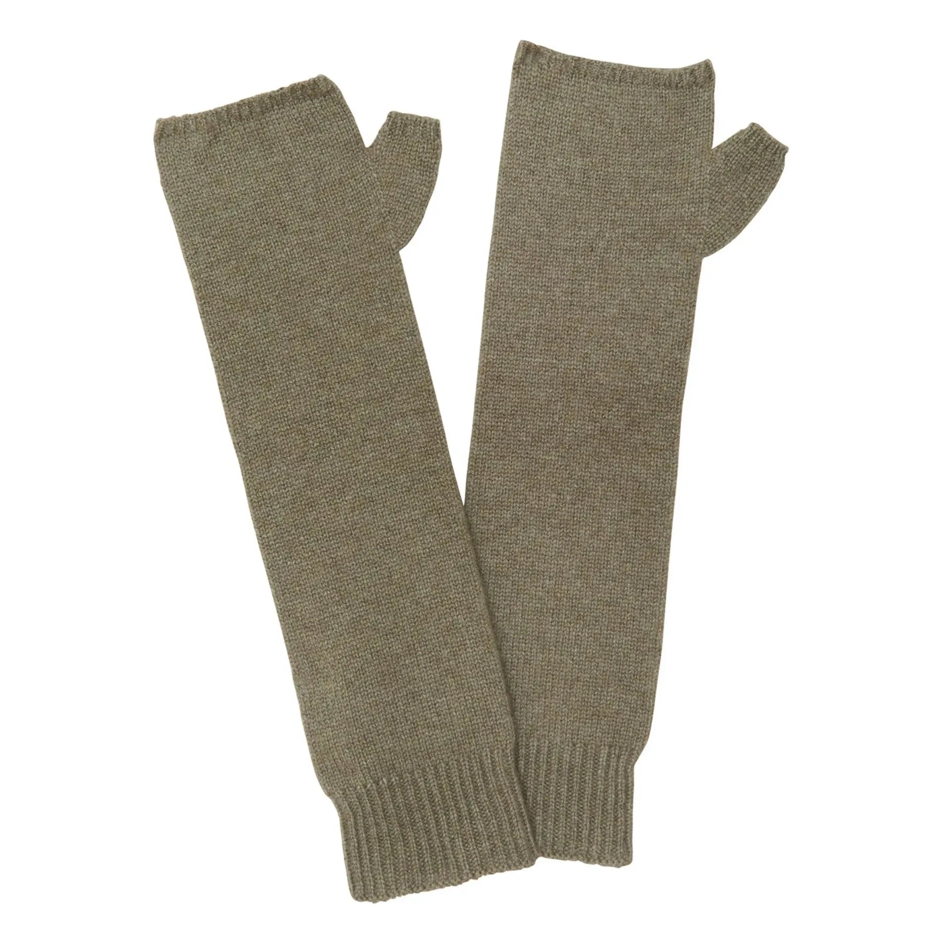 Kujten - Guantes de cachemira Sochi | Caqui jaspeado