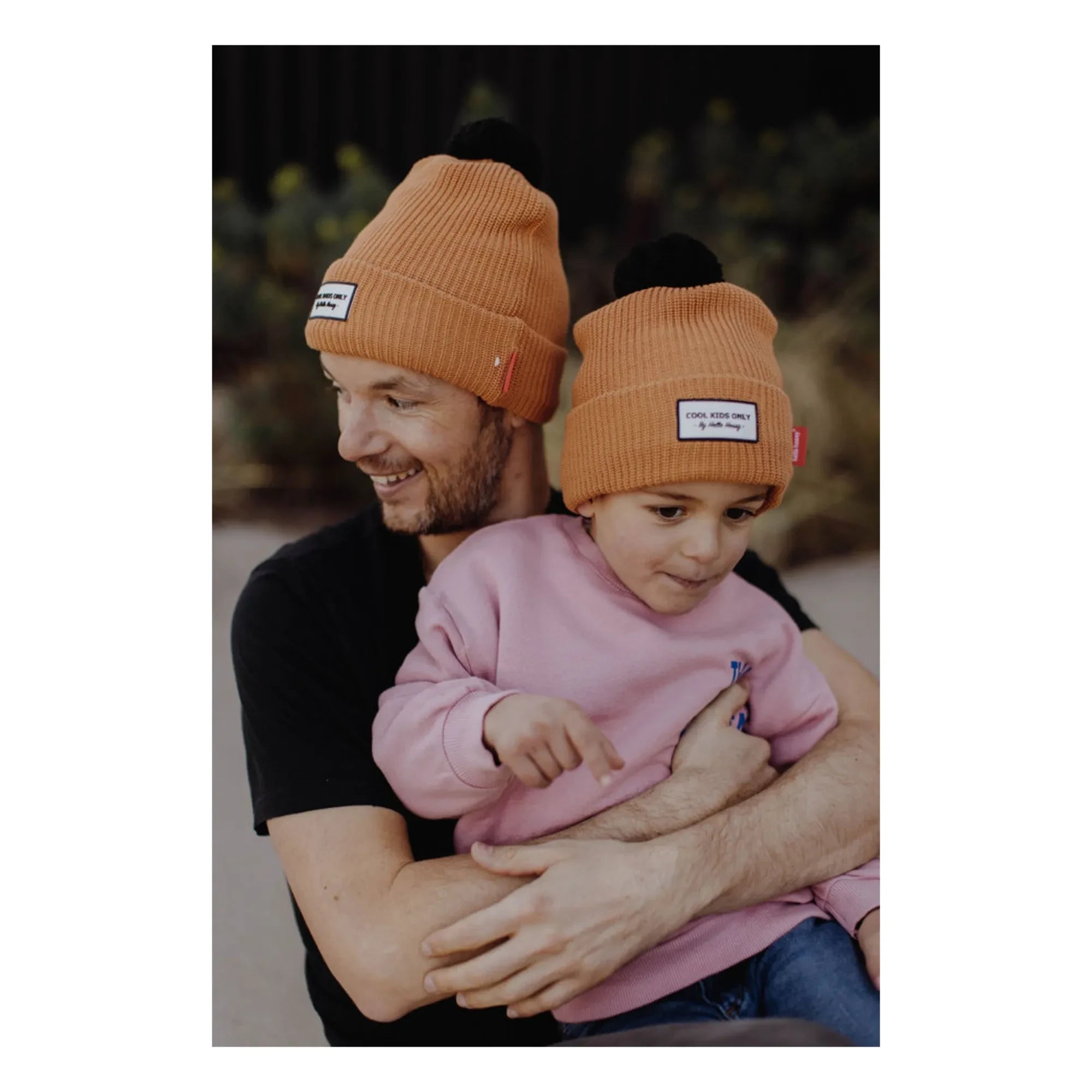 Hello Hossy - Gorra de algodón orgánico Colorblock | Camel