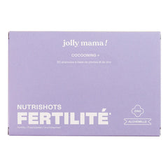 Jolly Mama - Nutrishots Boost Suplemento Alimenticio para la Fertilidad - 20 viales de 10 ml