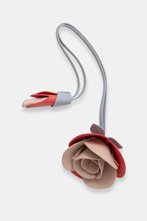 Llavero Allegra Rose Charm de piel para mujer Furla