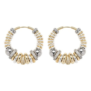 Sigal - Pendientes Vionna | Oro/Plata
