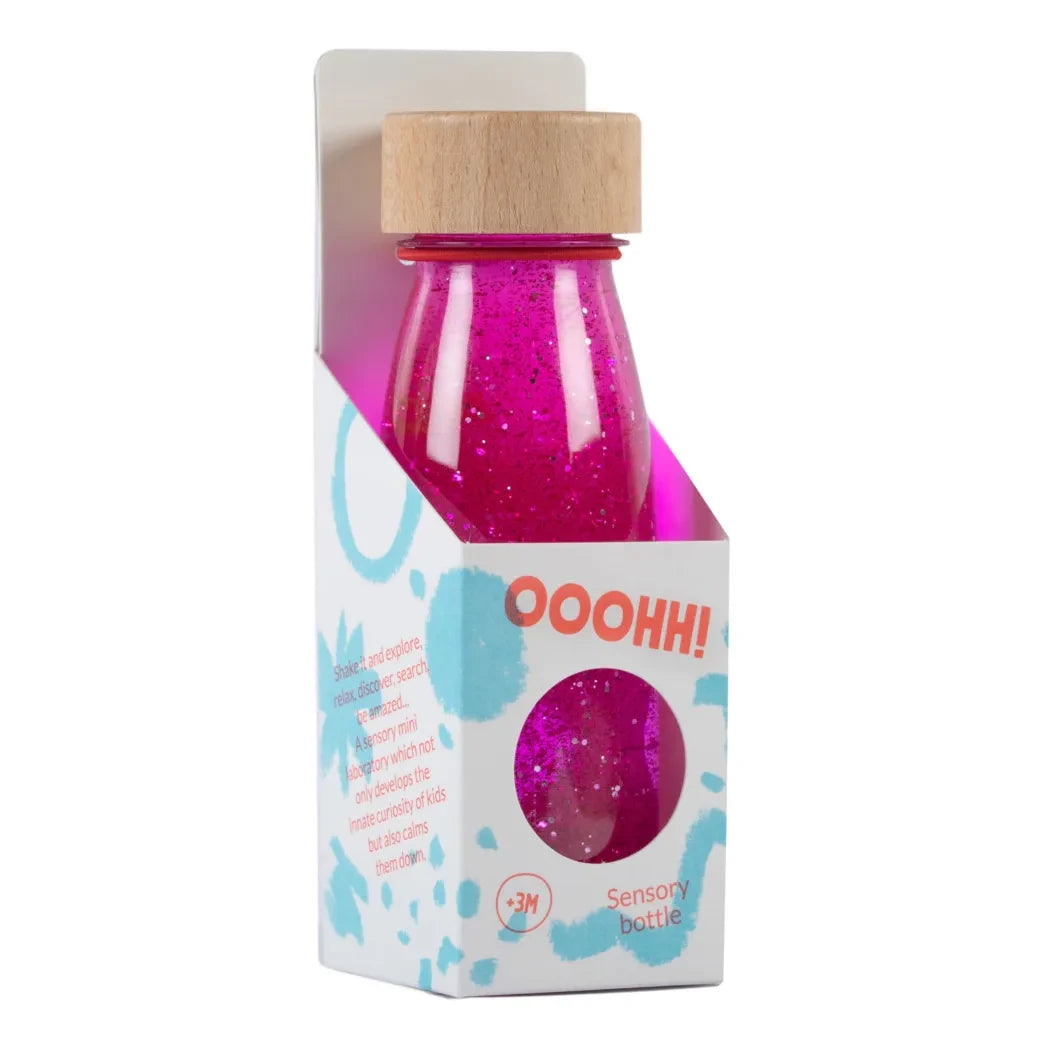 Petit Boum - Botella sensorial | Rosa