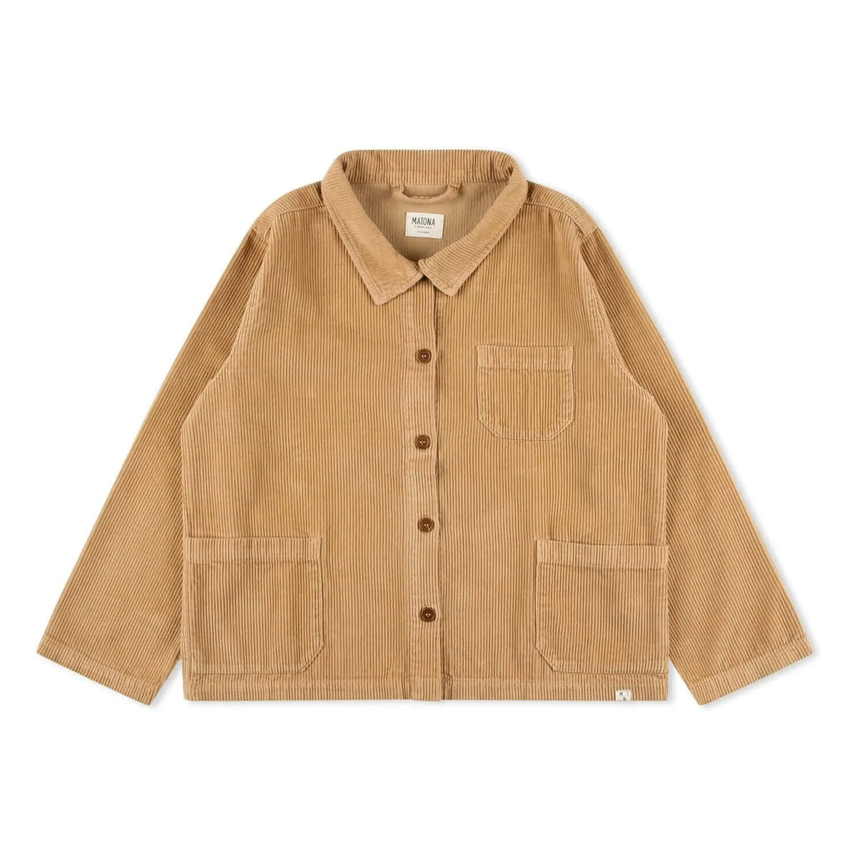 Matona - Chaqueta de Terciopelo de Algodón Orgánico | Camel