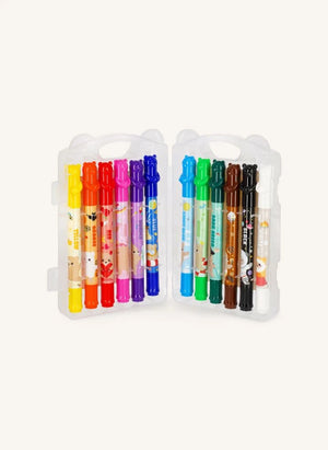 Legami - Set de 12 rotuladores Teddy Friends