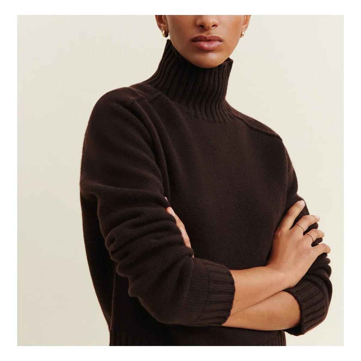 Bompard - Jersey Alix de Cachemira | Chocolate