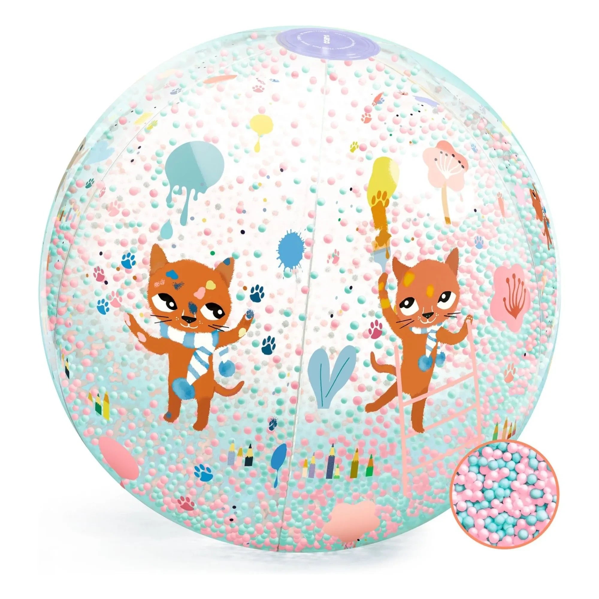 Djeco - Pelota hinchable Chamalow