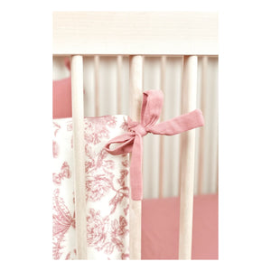 Tartine et Chocolat - Protector de cuna Toile de Jouy | Melocotón