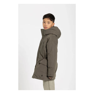 Hundred Pieces - Parka con forro de búho | Caqui