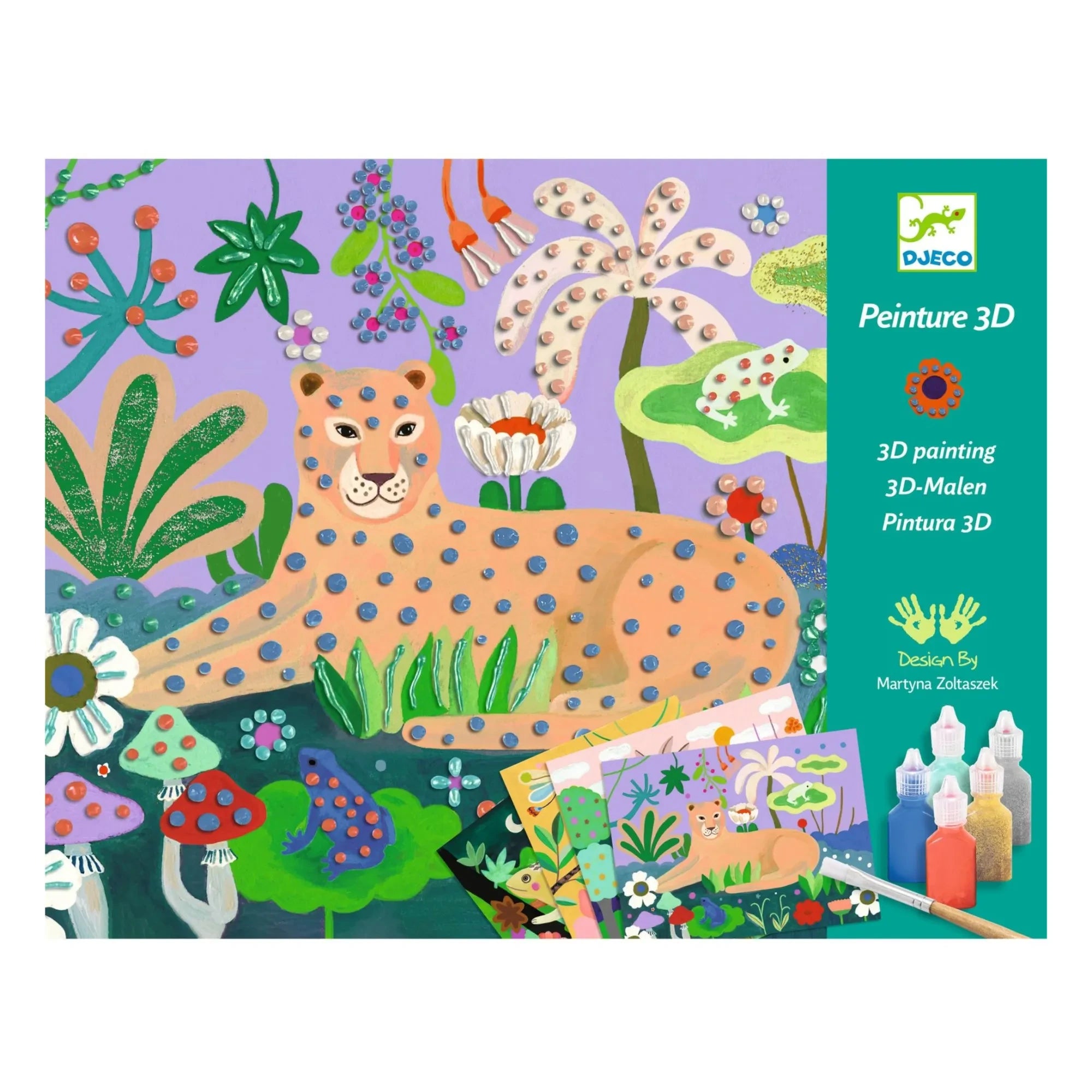 Djeco - Cuadro Selva Tropical