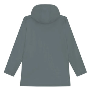 Petit Bateau - Chubasquero icónico de fibra reciclada | Gris verdoso