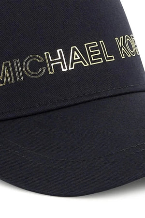Gorra de visera de algodón para niños Michael Kors