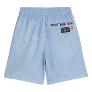 Scotch & Soda - Shorts chambray | Azul claro