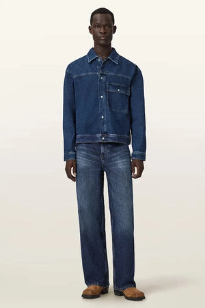 AllSaints cazadora vaquera para hombre CAST
