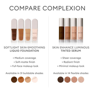 Rose Inc - Base de maquillaje unificadora Softlight | 6W Claro cálido