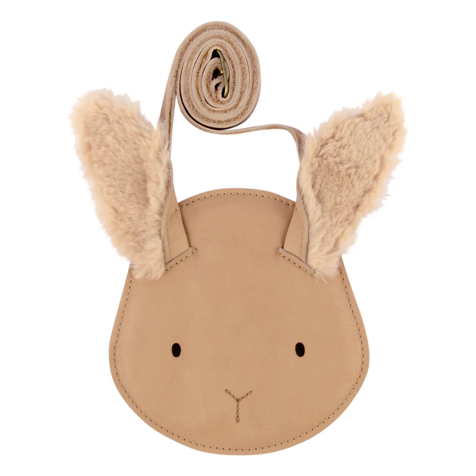 Donsje - Bolso de conejo exclusivo Britta | Beige
