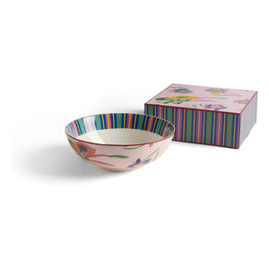 Lisa Corti - Ensaladera de porcelana japonesa | Rosa