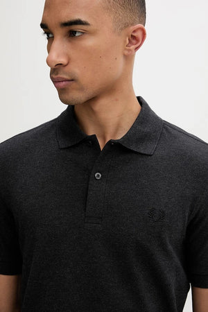 Camiseta de hombre de algodón con cuello de Fred Perry