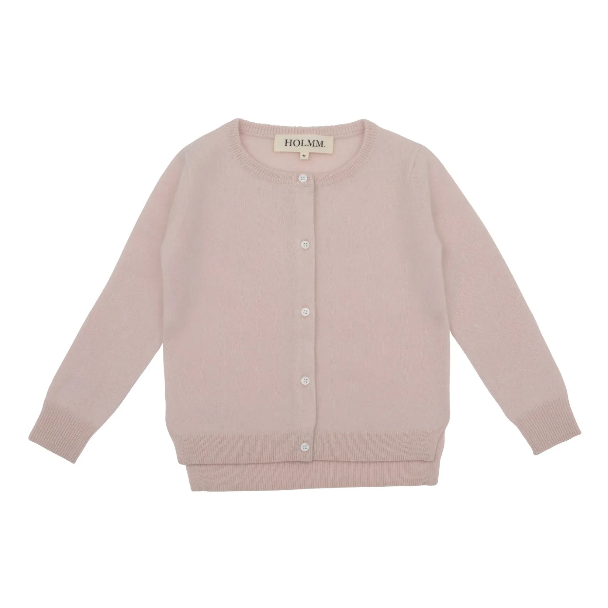 Holmm - Cárdigan de Cachemira Molly | Rosa Pálido