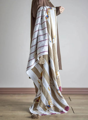 Bloomingville Mini - Colcha de Carrusel | Beige