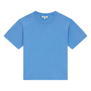 Camiseta de algodón orgánico Nils para niño de Smallable | Azul real