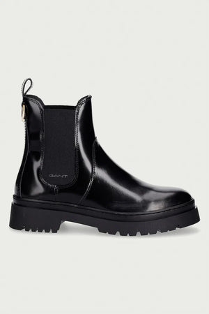 Botines Chelsea de piel Gant para mujer, Aligrey