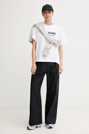 Camiseta de algodón para mujer Victoria Beckham